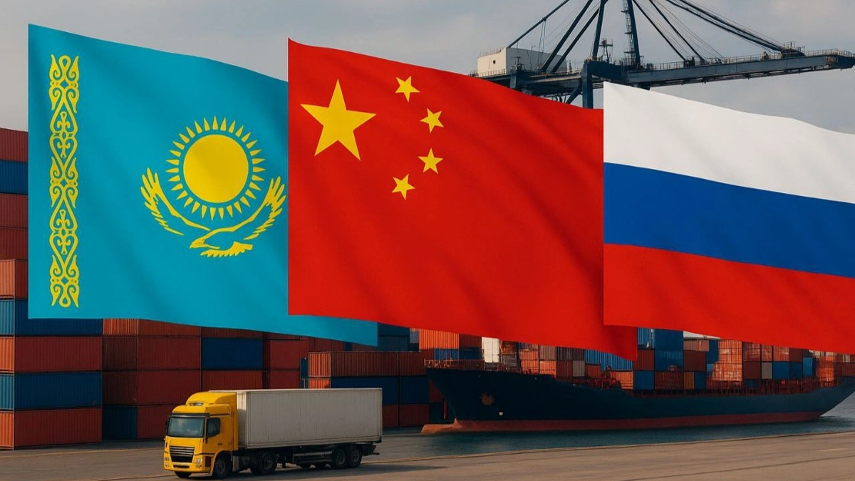 哈萨克斯坦进口格局深刻变迁：中国首次与俄罗斯并驾齐驱